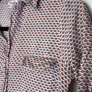 𝅺Splendid Abstract Print Viscose Blouse